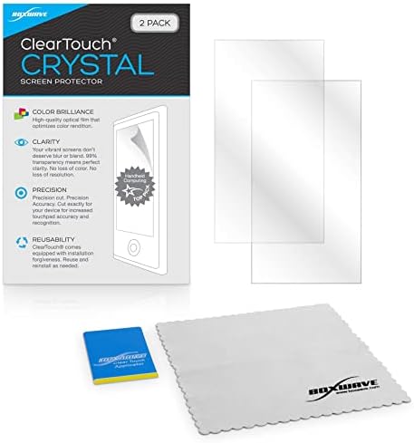 Protector de ecran Boxwave compatibil cu Vantrue N1 - Cleartouch Crystal, HD Film Skin - Scuturi de la zgârieturi pentru Vantrue