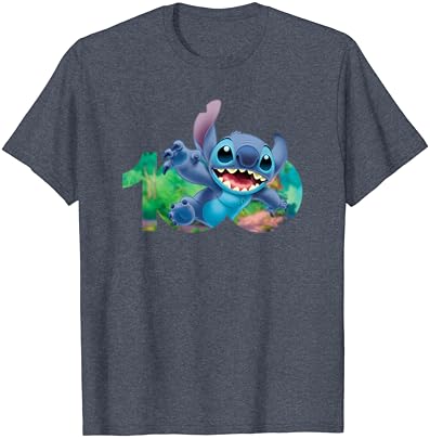 Disney 100 Aniversare Stitch D100 Logo Tricou
