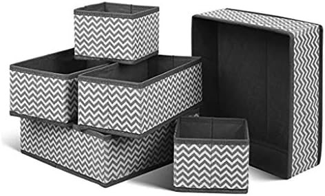 WYFDC pliabil acasă depozitare Organizador Non-țesute eșarfe șosete Sutien cutie de depozitare dulap sertar lenjerie de corp