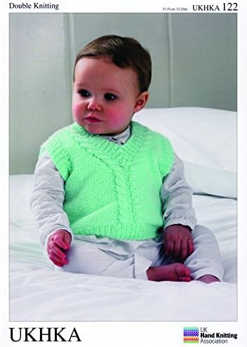 Ukhka Baby Pulover Vest model de tricotat nr 122 DK-fiecare