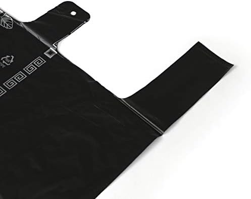 Tricouri alimentare mari din plastic pentru pungi multifuncționale pentru transport Bag Bag Black 39,4 x 43 inch, 100 x 110