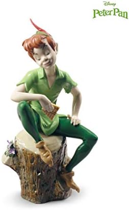 Figura lladró Peter Pan. Figura de porțelan Peter Pan.