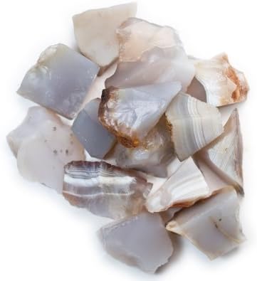 Pietre prețioase hipnotice Materiale: pietre naturale de agat de 18 lbs din Asia-cristale naturale brute brute în vrac pentru