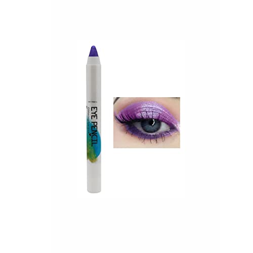 Xiahium Glitter Eyeshadow Stick Matte Metallic Shimmer Eyeshadow creion impermeabil de lungă durată puternic pigmentat moale
