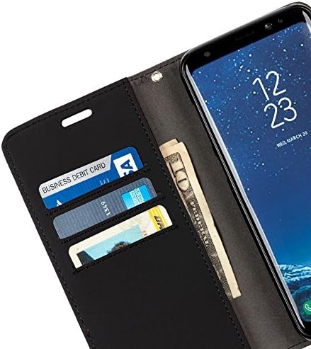 SafeSleeve EMF protecție anti radiații Galaxy caz: Galaxy Note 8 RFID Card titularul blocarea portofel, reglabil Stand telefon