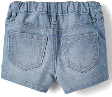 Children 's Place Baby Girls' și pantaloni scurți jean Shortie pentru copii mici