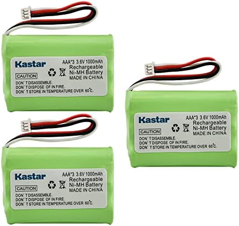 Kastar 3-Pack Battery Replacement for Southwestern Bell BT930, Casio 3201013, MA-240, MA240, MH-200, MH200, Danton BATT-930,