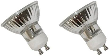 Anyray 2-becuri compatibile pentru GU10 120V 35W MR-16 Q35MR16 35 wați JDR c lampă cu bec cu Halogen
