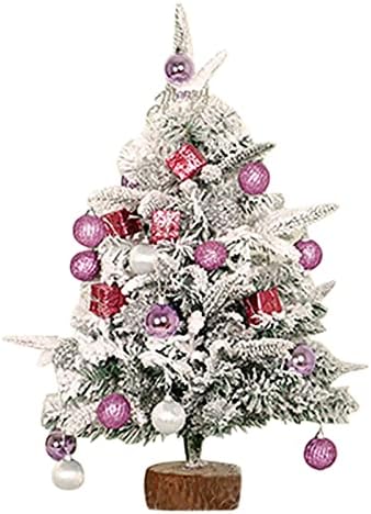 Decorații de Crăciun Ornamente de Crăciun Decor de casă decorațiuni de Crăciun Cele mai bune decorațiuni de Crăciun pe Flocking Mini Arbore de Crăciun cu lumini Decorare de vacanță Pandantiv Decorare de Crăciun