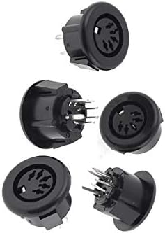 Aexit 5 buc Generator Accesorii PCB montare femeie din 5 mufe s-Cabluri Video, Prize & amp; Adaptoare Prize Adaptor