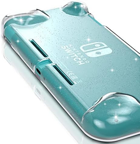Nananino Comutator Lite Clear Glitter Case, Comutator Lite Protective Carcasă, Comutator Lite TPU - Clear