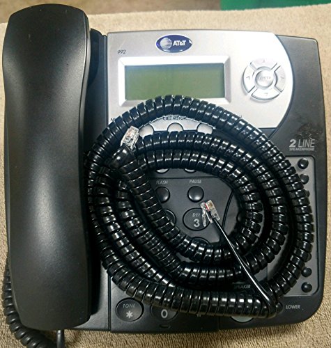 Cablu de telefon lung de 25 de ft lung, compatibil cu telefonul fix AT-T 944 952 954 955 964 982 992 993 1040 1070 1080 ML17928