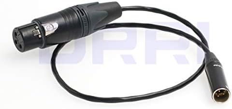 DRRI Blackmagic video Assist 4K BMD BMPCC Cabluri Audio Mini XLR la XLR