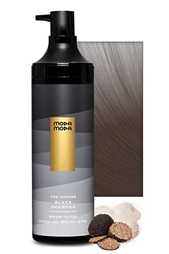 Șampon Moda Moda Pro-Change Black | Îngrijirea părului coreean Natural șampon întunecat și șampon volumizant | Șampon fără