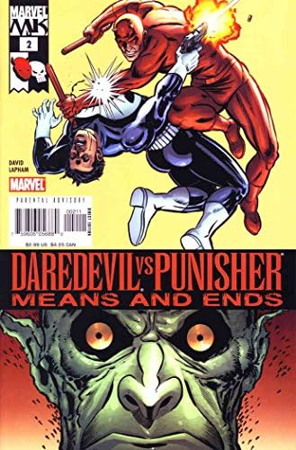Daredevil vs. Punisher: înseamnă și se termină 2 FN ; carte de benzi desenate Marvel / David Lapham
