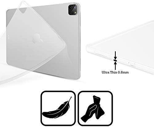 Head Case Designs licențiat oficial Motley Crue Shout at The Devil Albums Soft Gel Case compatibile cu Apple iPad 10.9