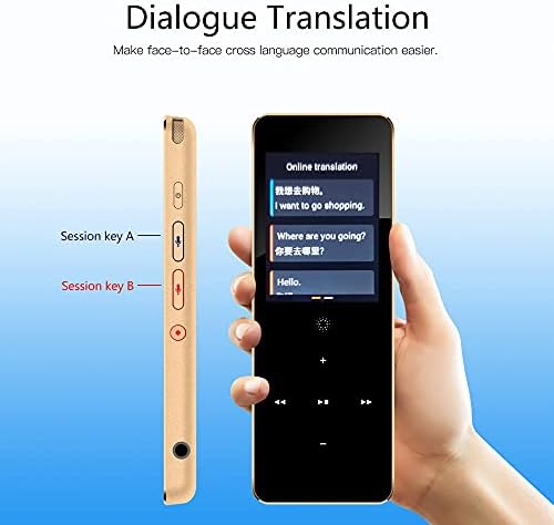 ZLXDP 89 limbi X1 voce înregistrare Translator Dispozitiv suport Instant două sens traducere WiFi / Hotspot / Offline cu 2.0