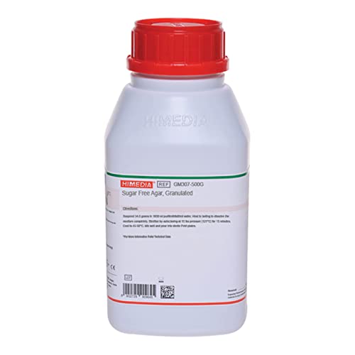 HiMedia Laboratories GM307-500g Agar fără zahăr granulat, 500 g