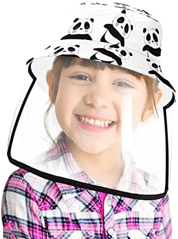 Pălărie de protecție pentru adulți cu scut de față, pălărie de pescar anti -soare, unicorn animal de desene animate